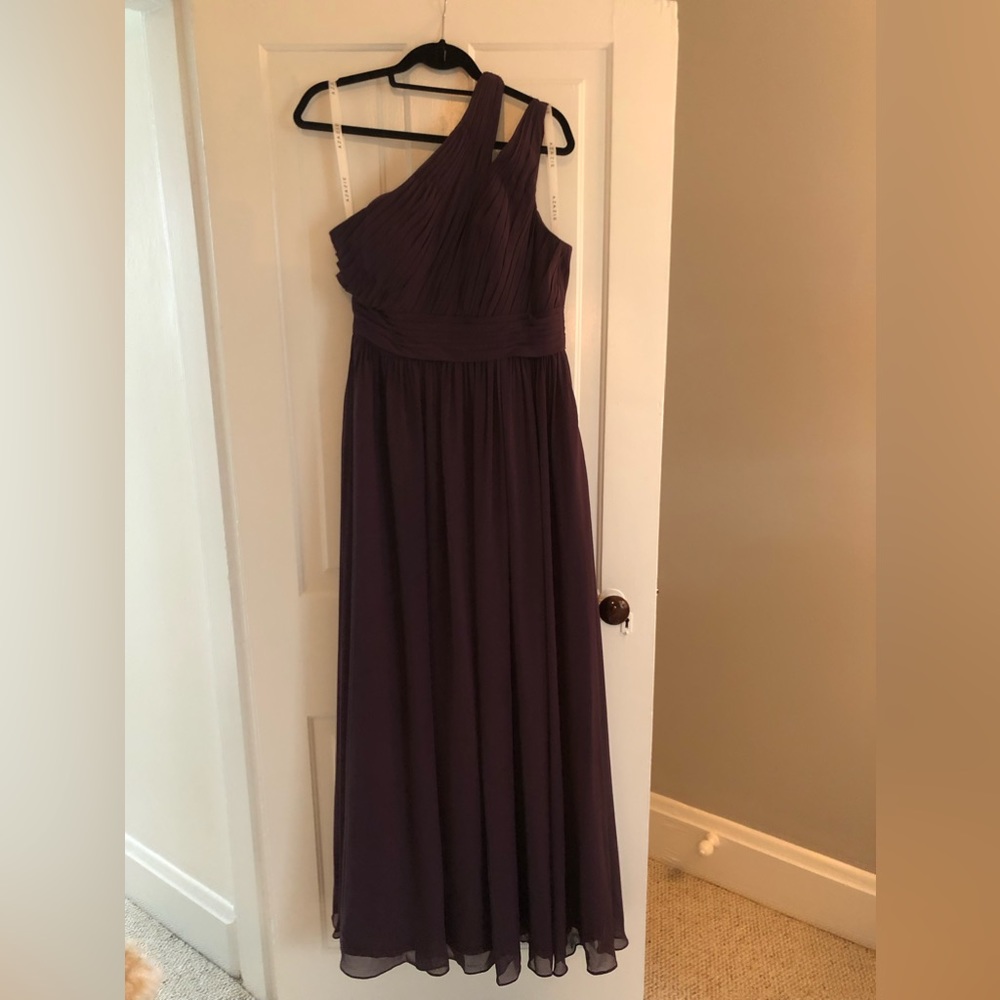 Azazie Plum Bridesmaids Dress